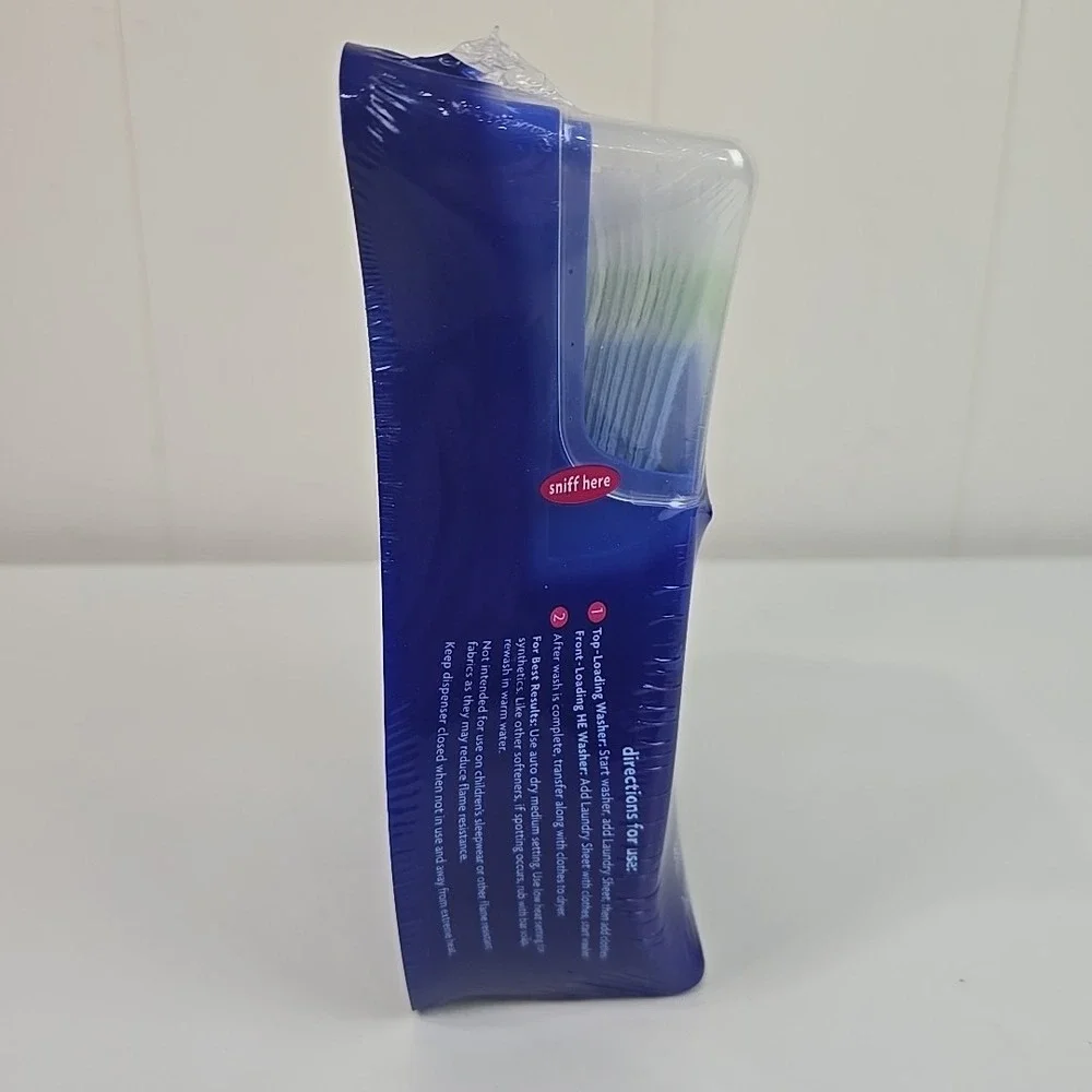 Purex Complete 3-in-1 Laundry Sheets Dispenser 20 Loads HTF Spring Oasis NOS NEW